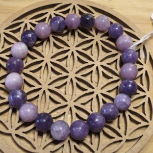 lepidolite bracelet