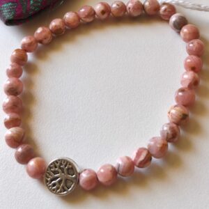 rhodochrosite bracelet