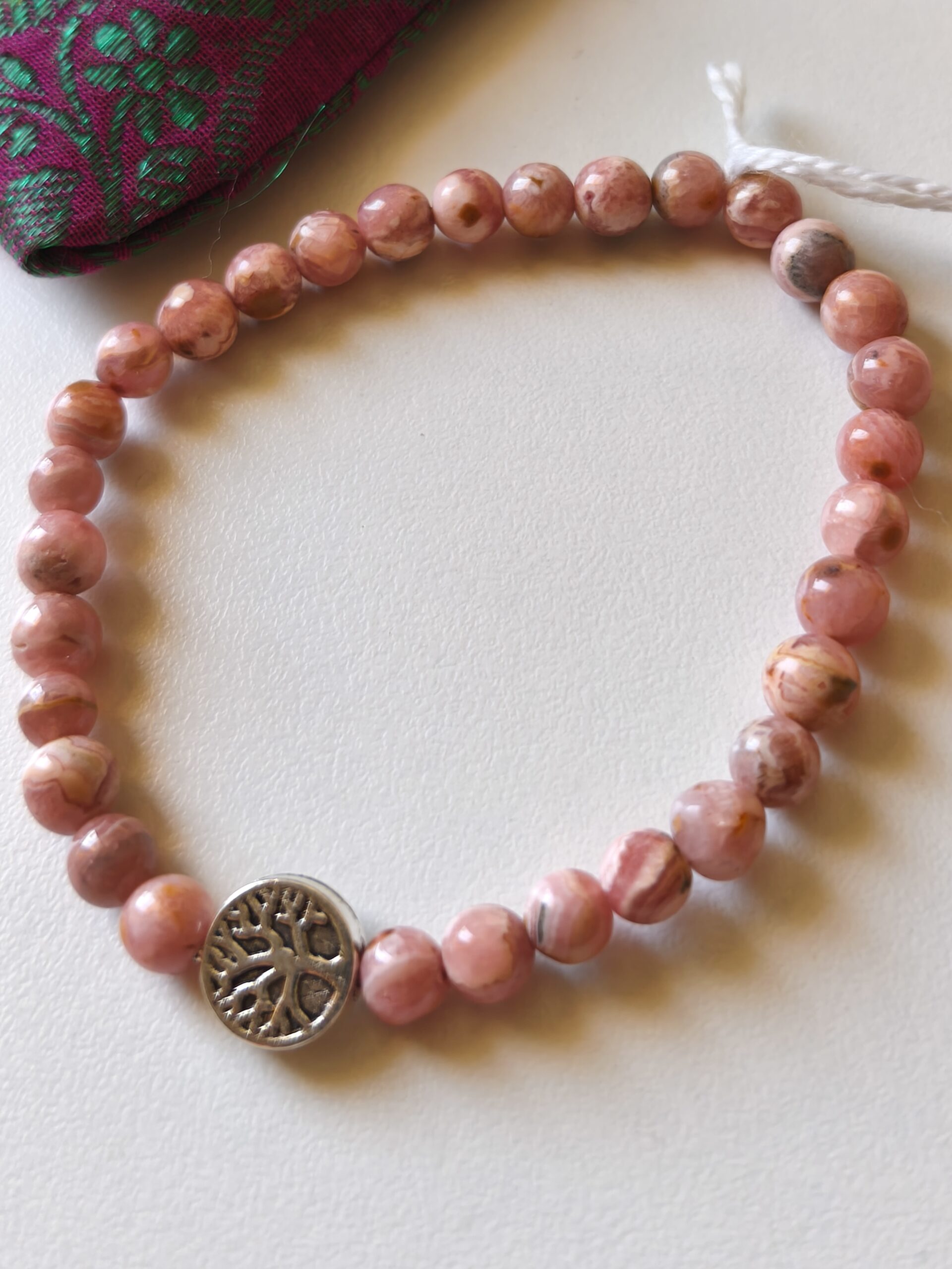 rhodochrosite bracelet