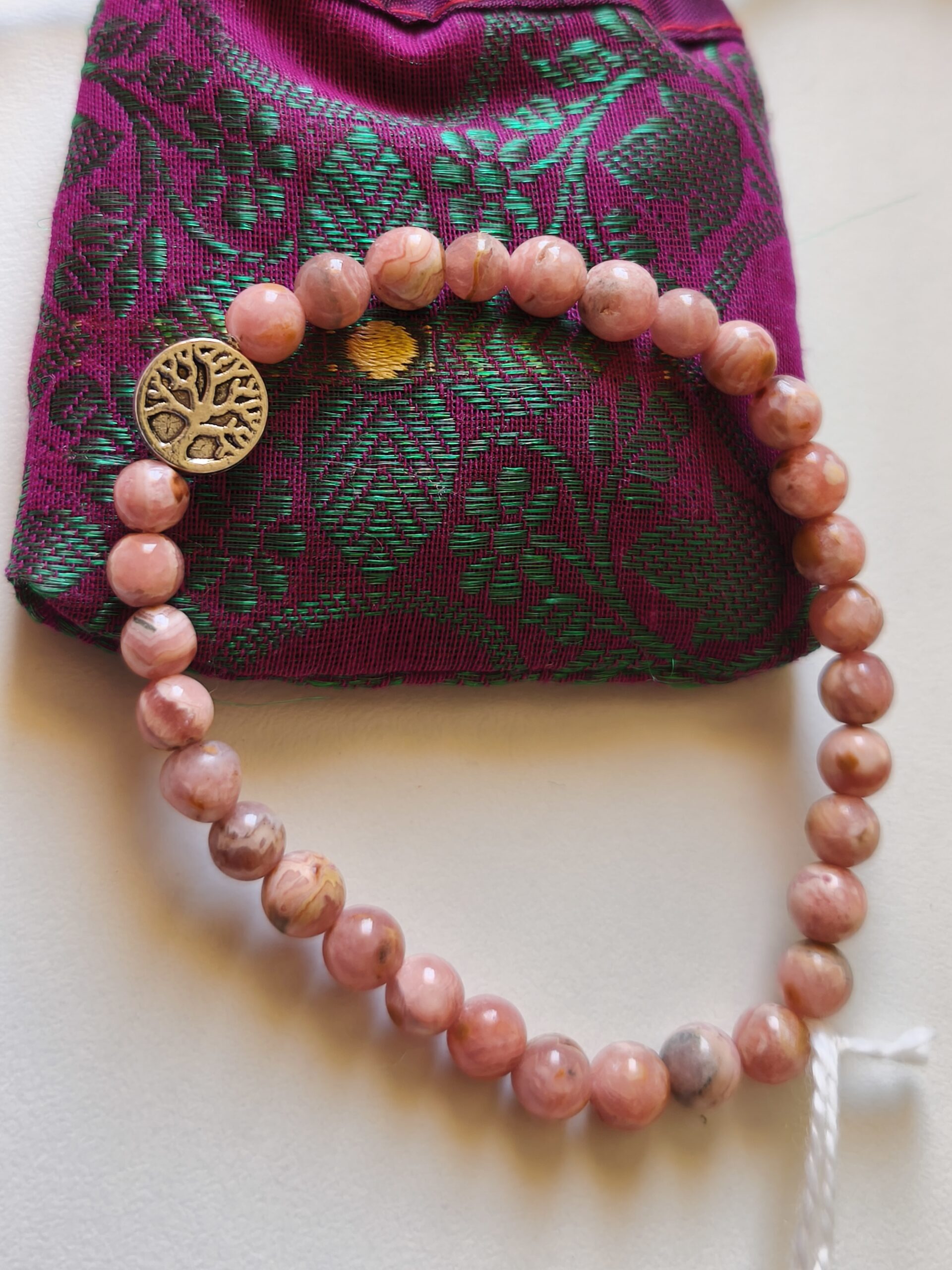 rhodochrosite bracelet – Image 3