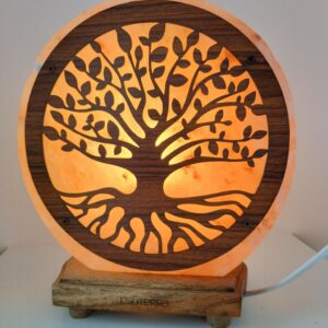 sel d'Himalaya lampe arbre de vie