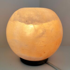 sel d'Himalaya lampe sphère