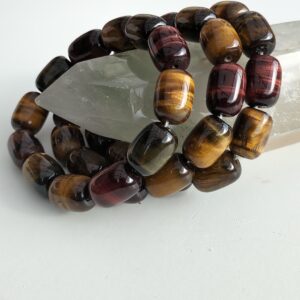 oeil de tigre / faucon / taureau bracelet