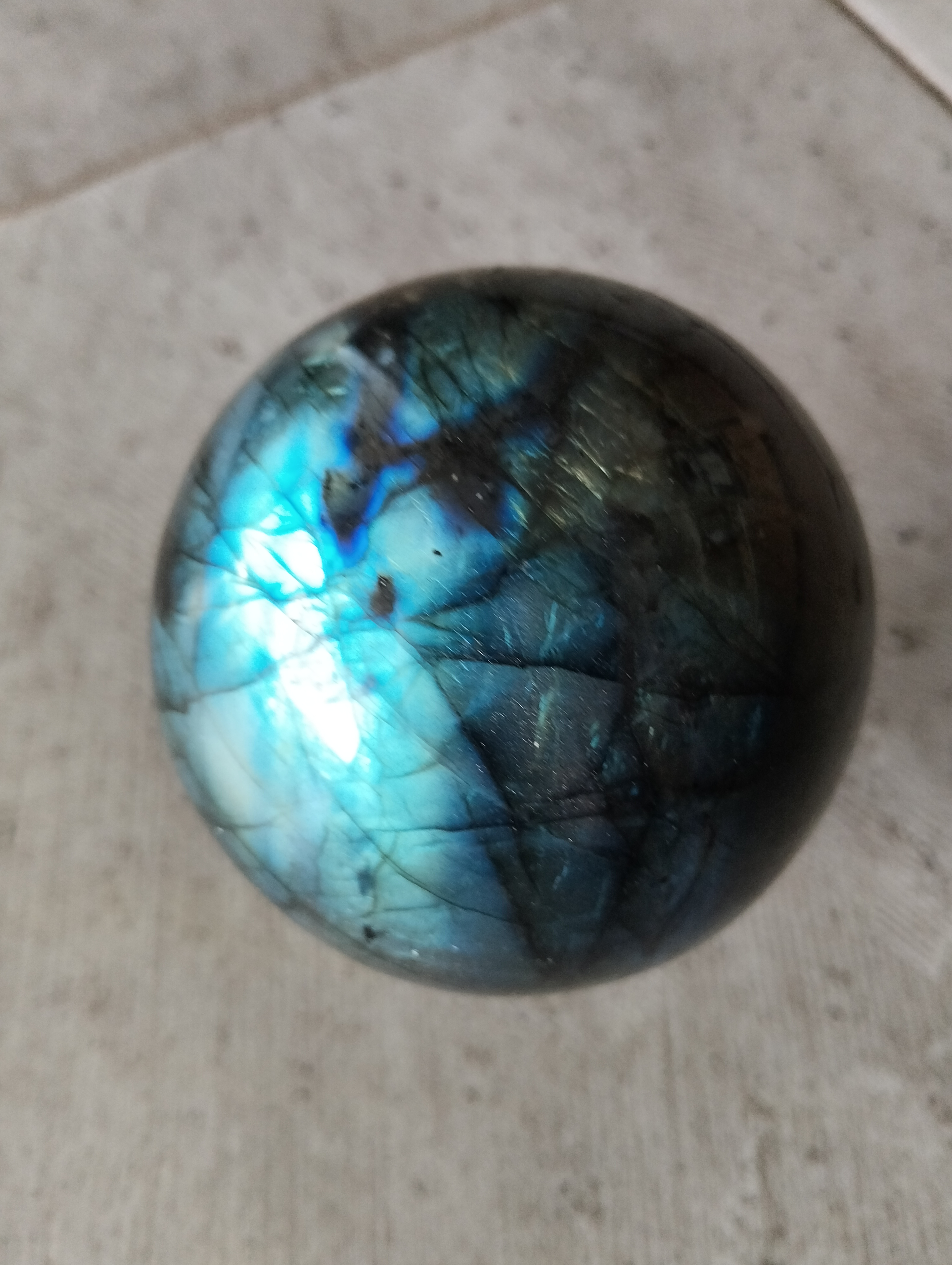 labradorite sphere