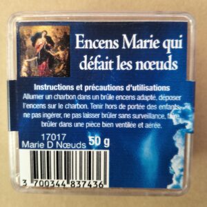 encens marie qui defait les noeuds grains boite 50g