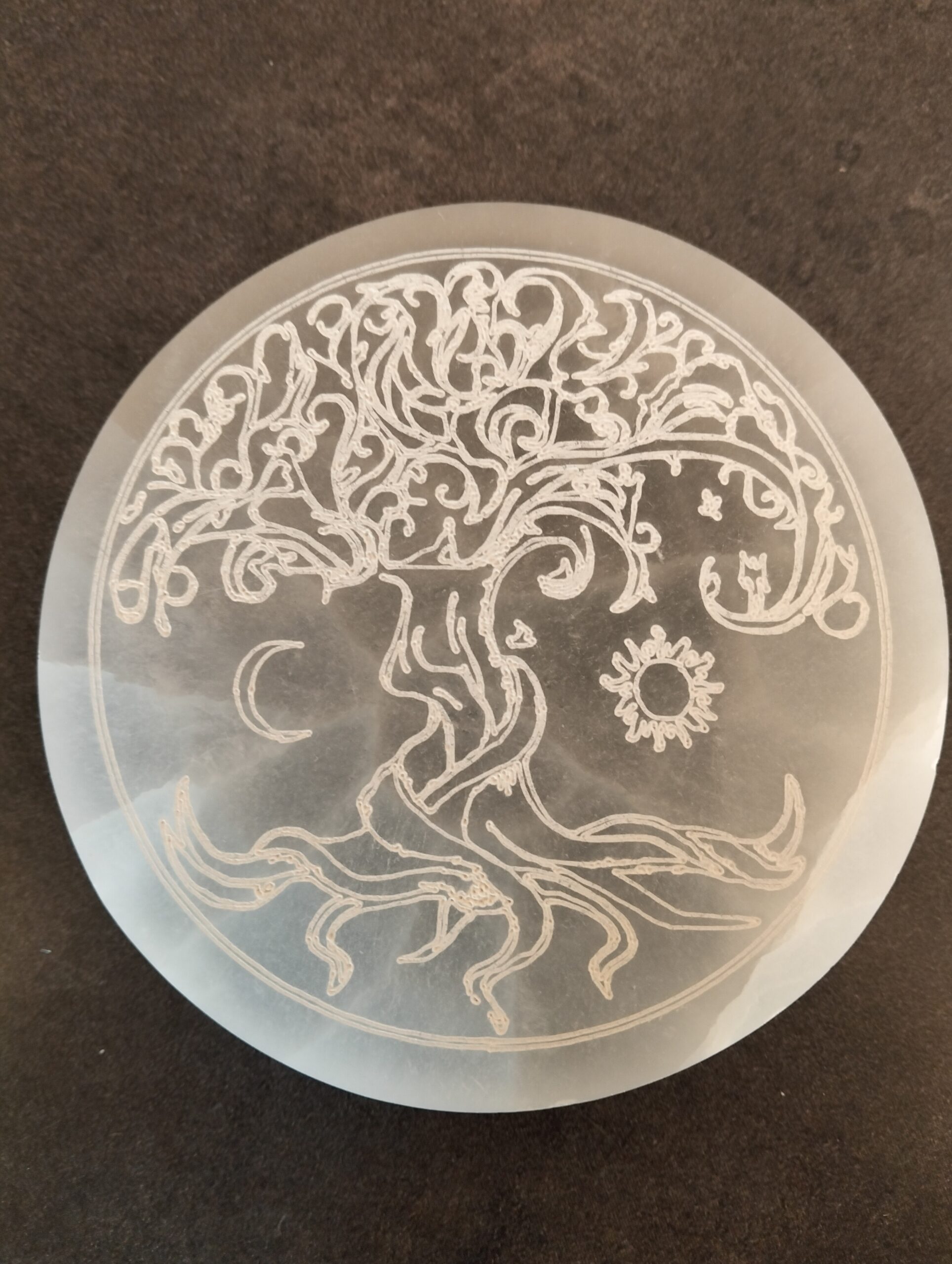 selenite plaque de rechargement