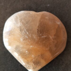 selenite orange coeur