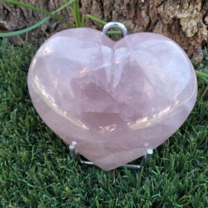 quartz rose coeur