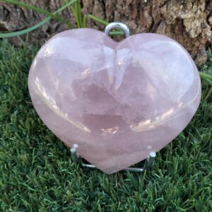 quartz rose coeur