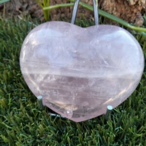 quartz rose coeur