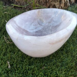 quartz rose bol
