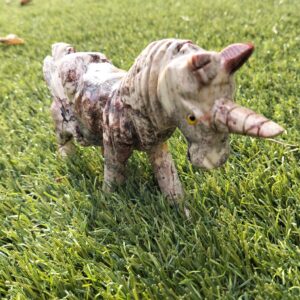 steatite figurine licorne