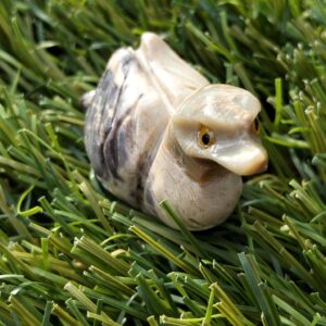steatite figurine canard