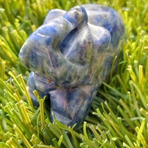 sodalite figurine elephant