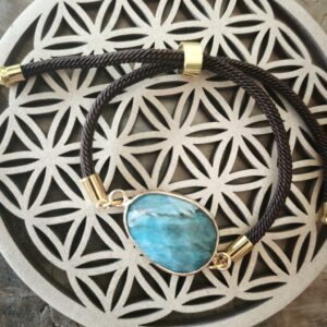 apatite / bracelet cordon reglable