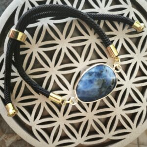 sodalite / bracelet cordon reglable