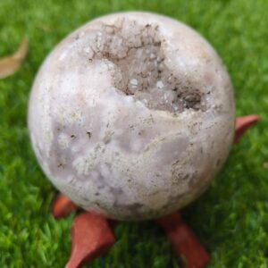 agate fleur sphere