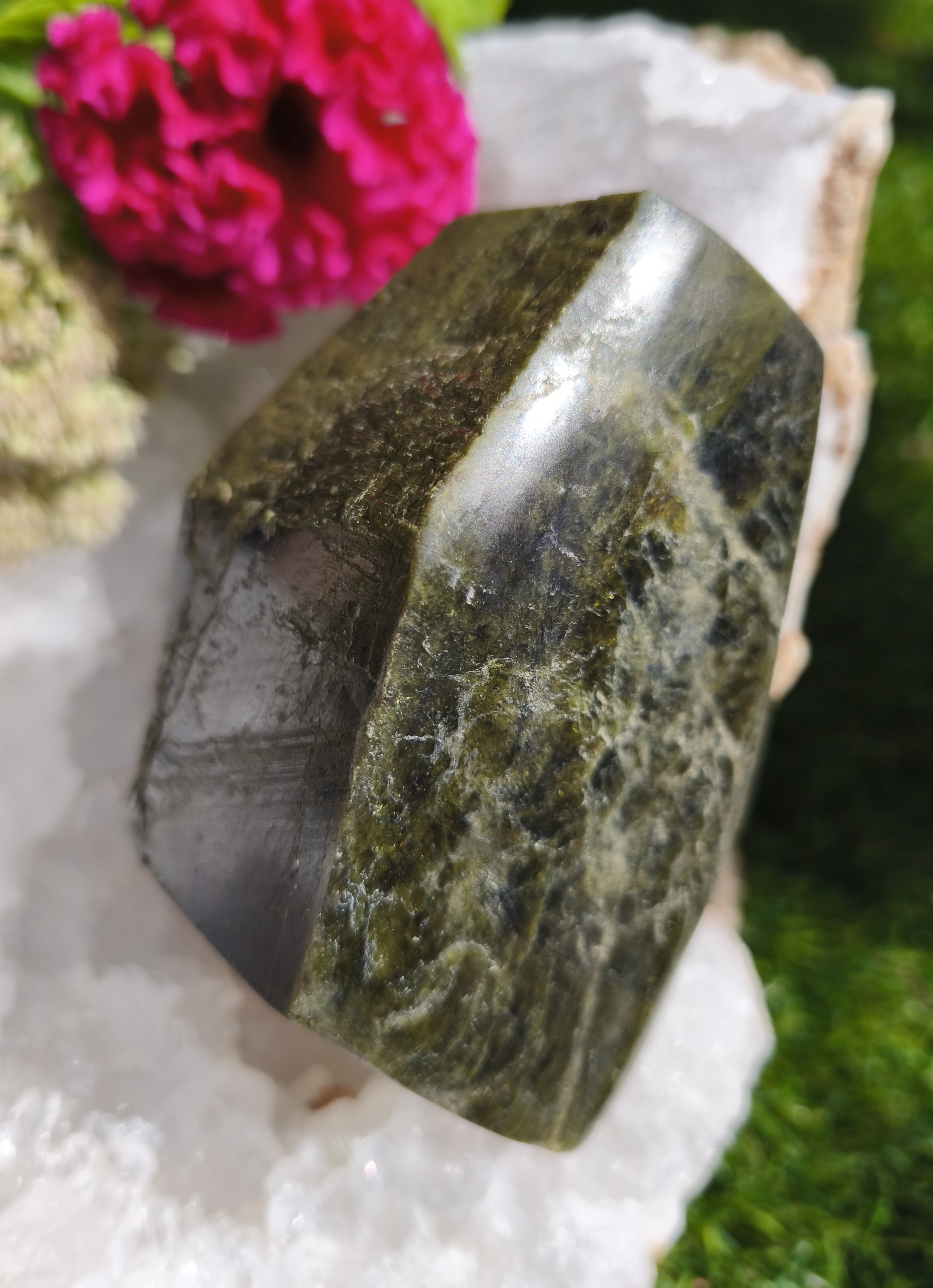 diopside bloc forme libre de 600g