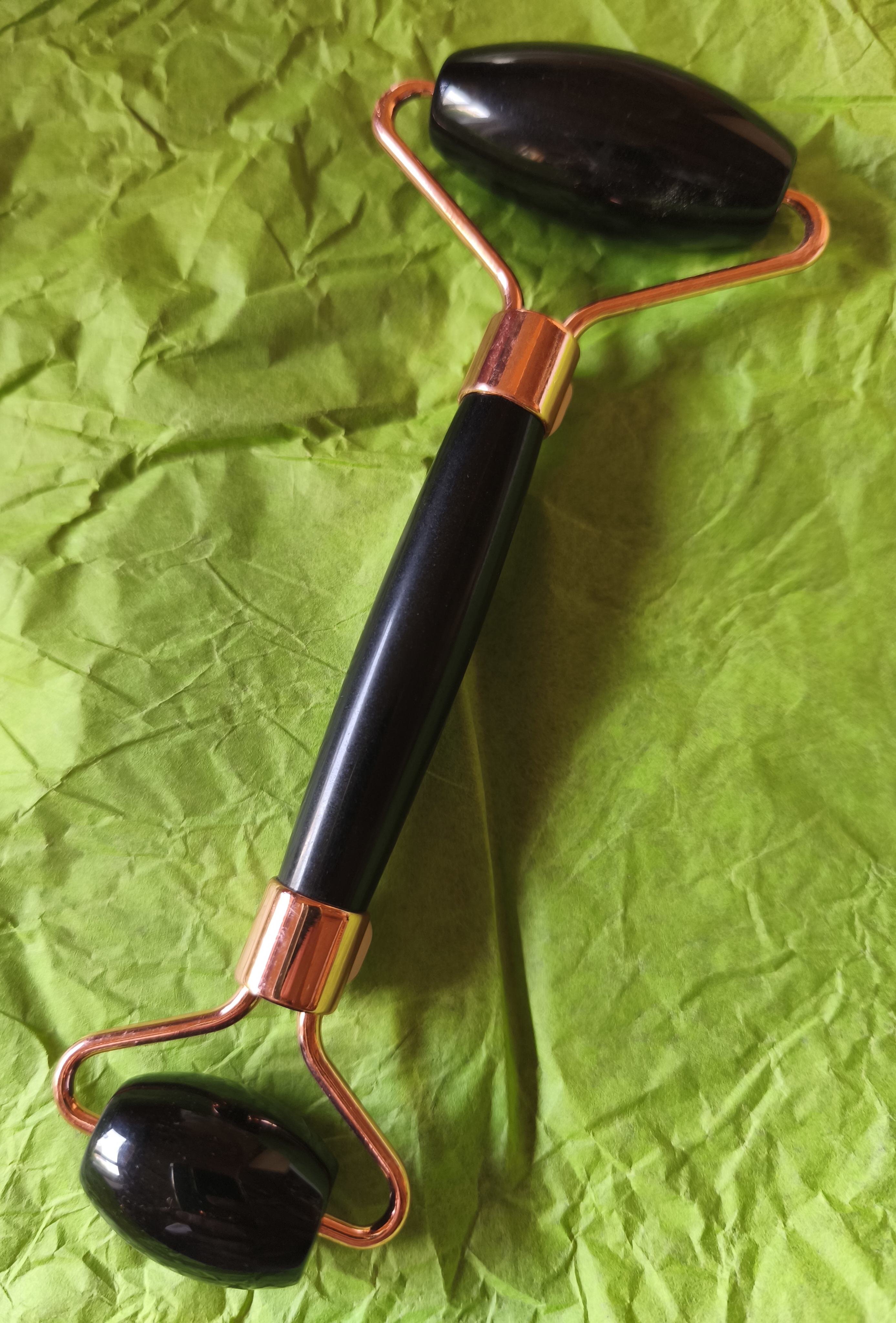 obsidienne noire rouleau de massage