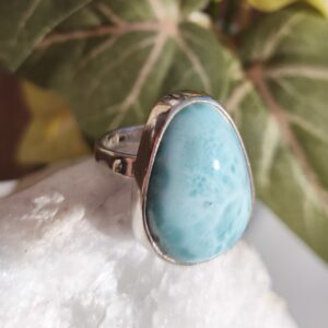 larimar bague goutte / argent