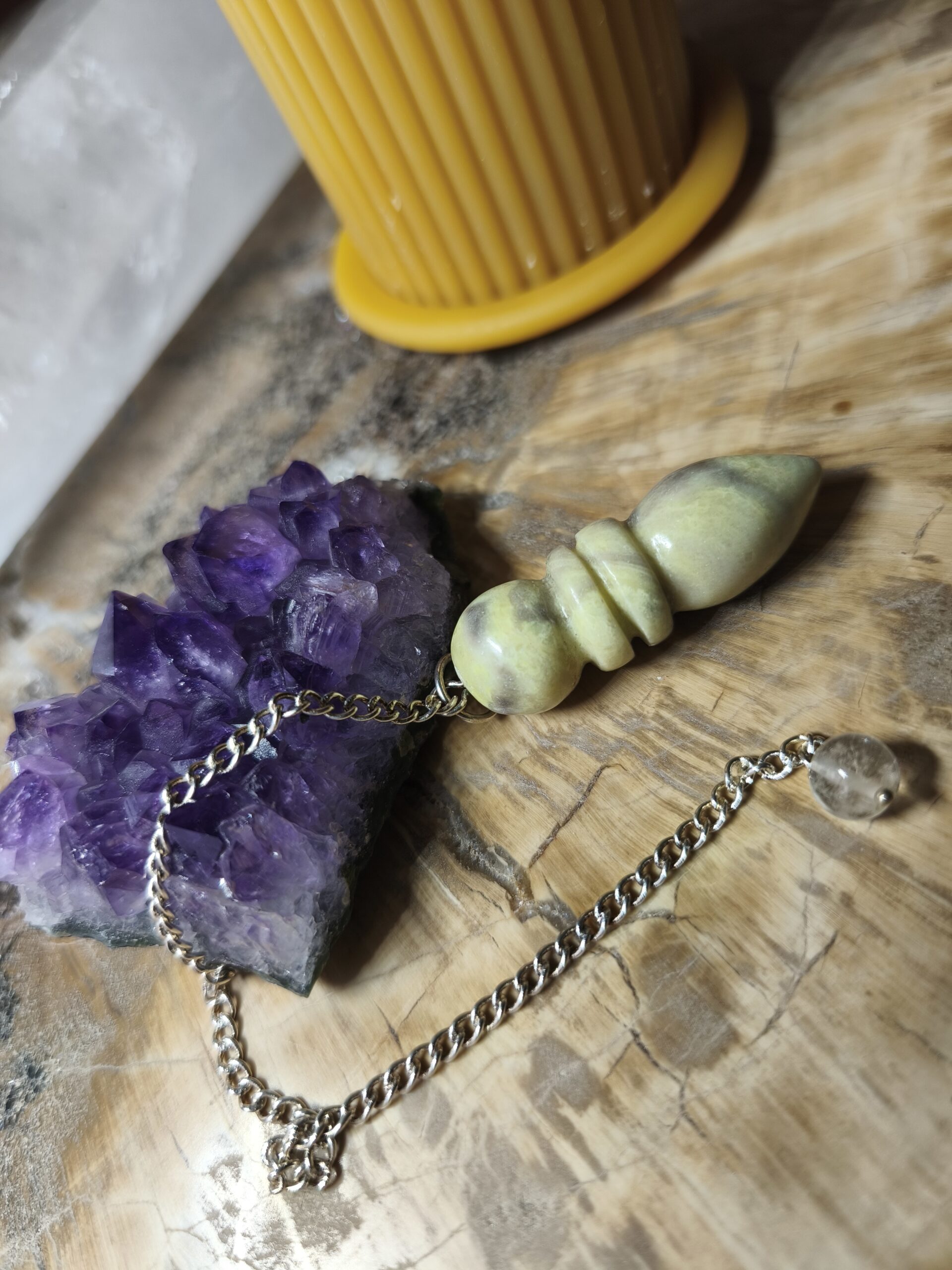 serpentine pendule egyptien – Image 2