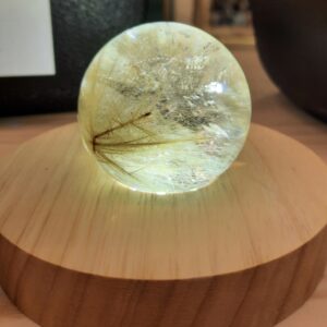 quartz rutile sphere