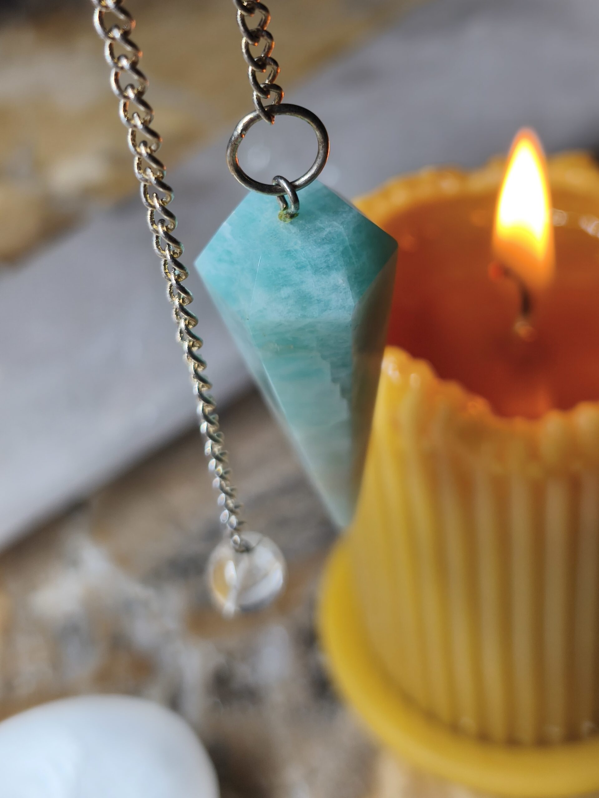 amazonite pendule hexagonal – Image 3