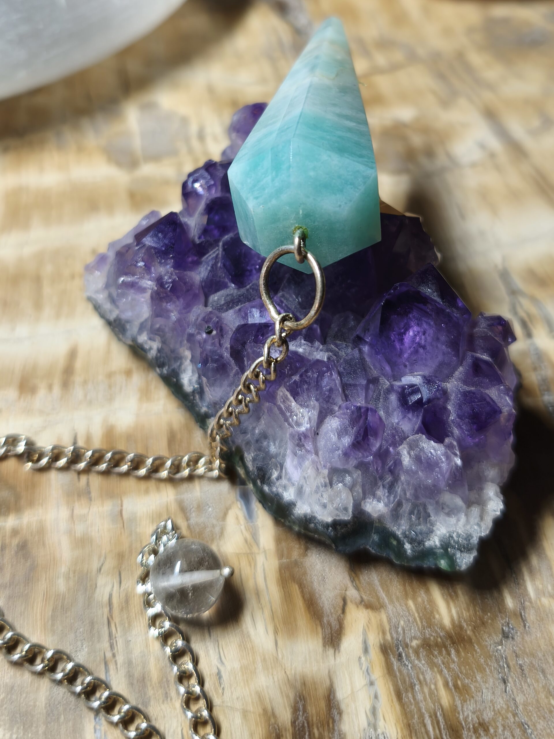 amazonite pendule hexagonal – Image 2