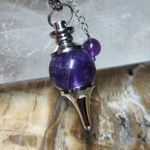 améthyste pendule séphoroton