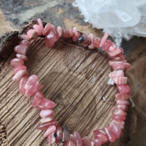 rhodochrosite bracelet baroque