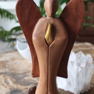 ange en bois 14 cm