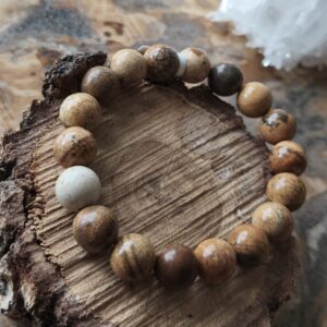 jaspe paysage bracelet