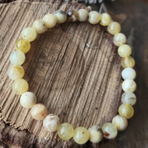 opale jaune bracelet