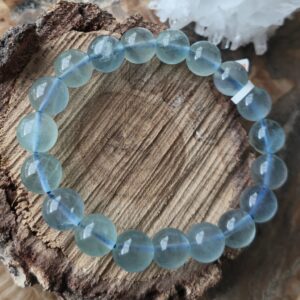 fluorite bleue bracelet