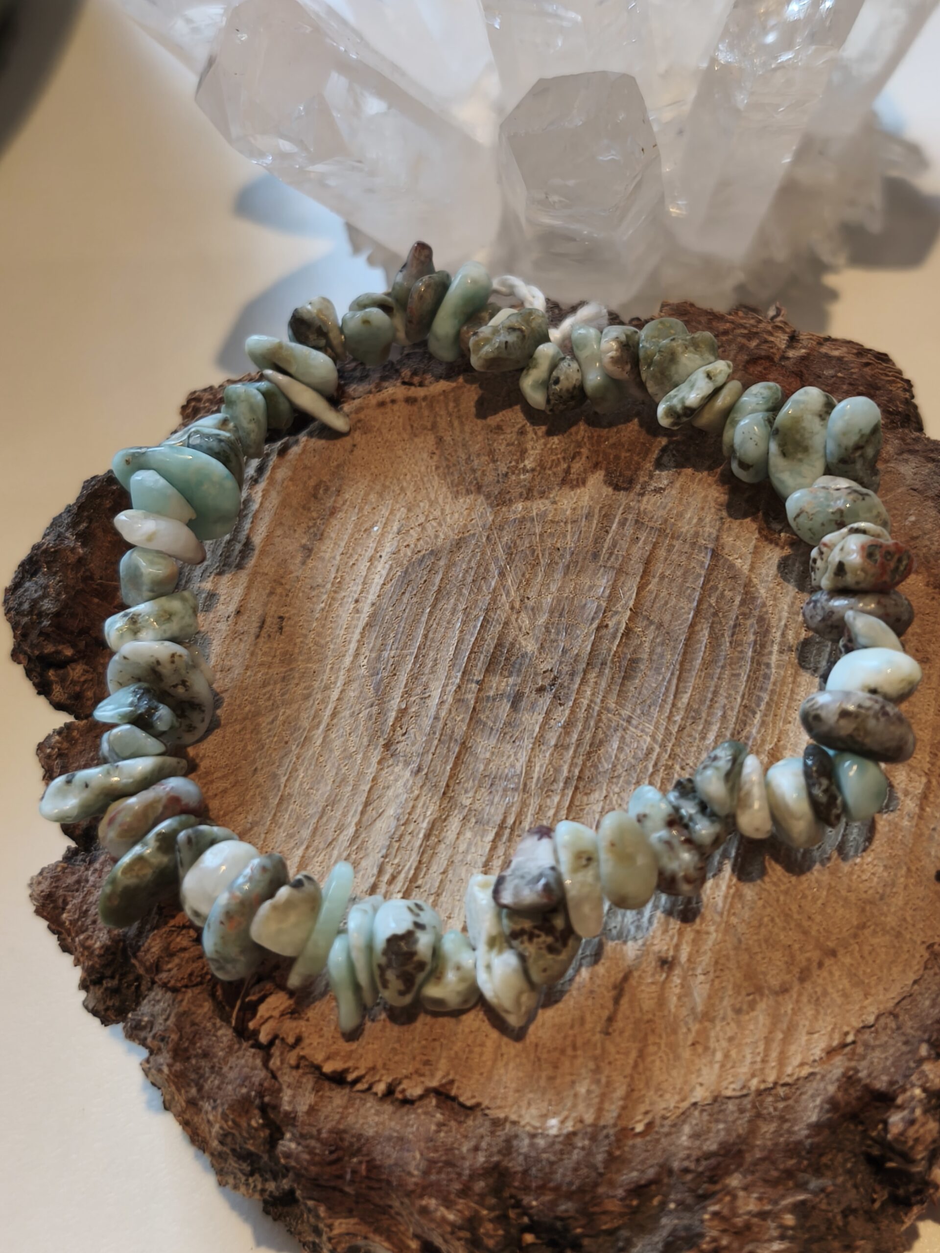 larimar bracelet baroque