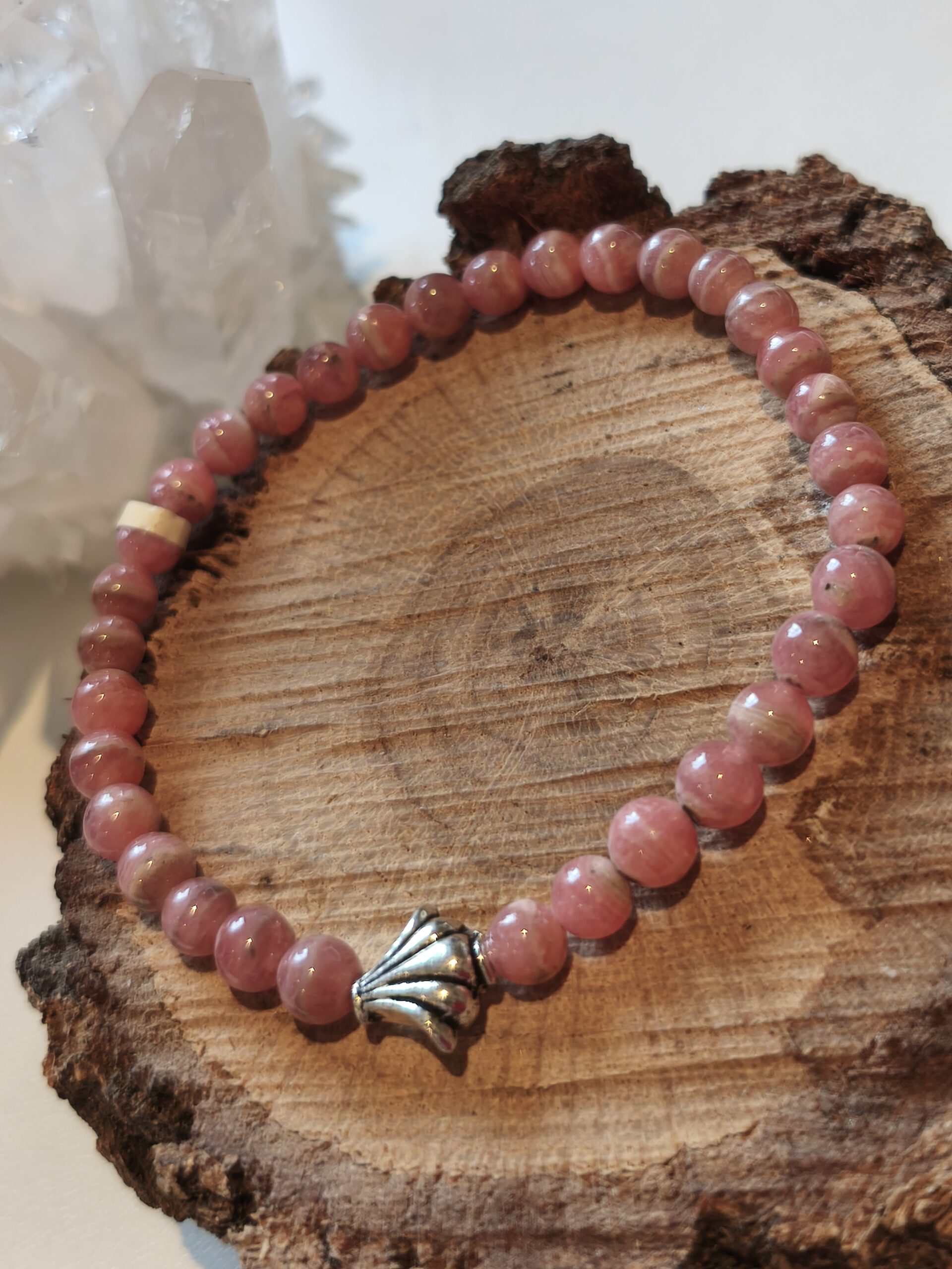 rhodochrosite bracelet