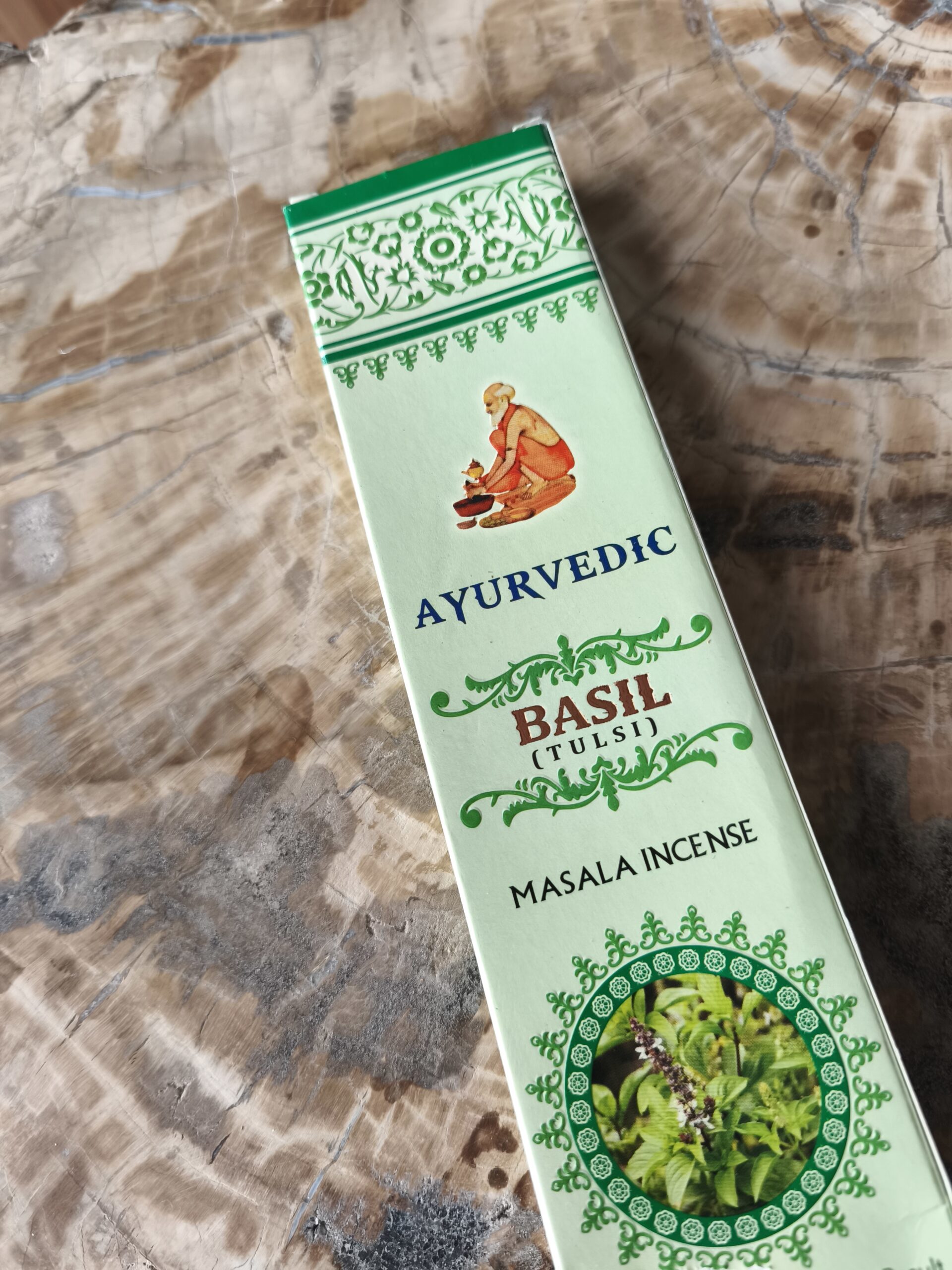 encens basil ayurvedic