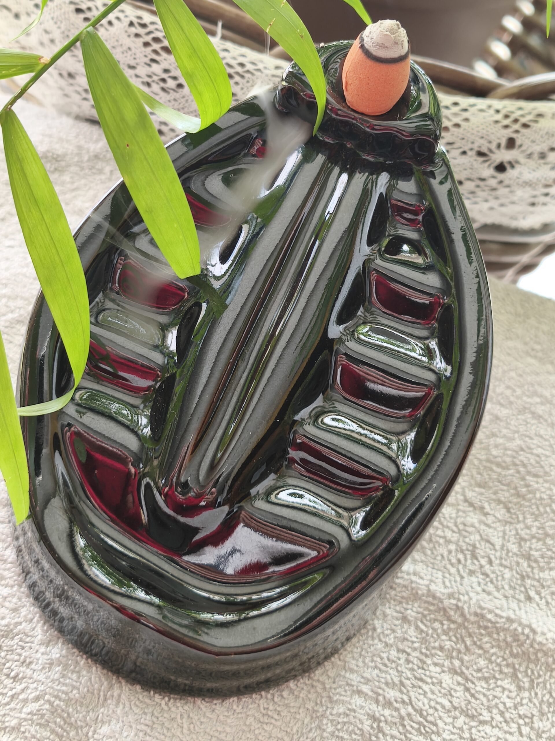 fontaine a encens double cascades