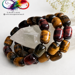 oeil de tigre / faucon / taureau bracelet