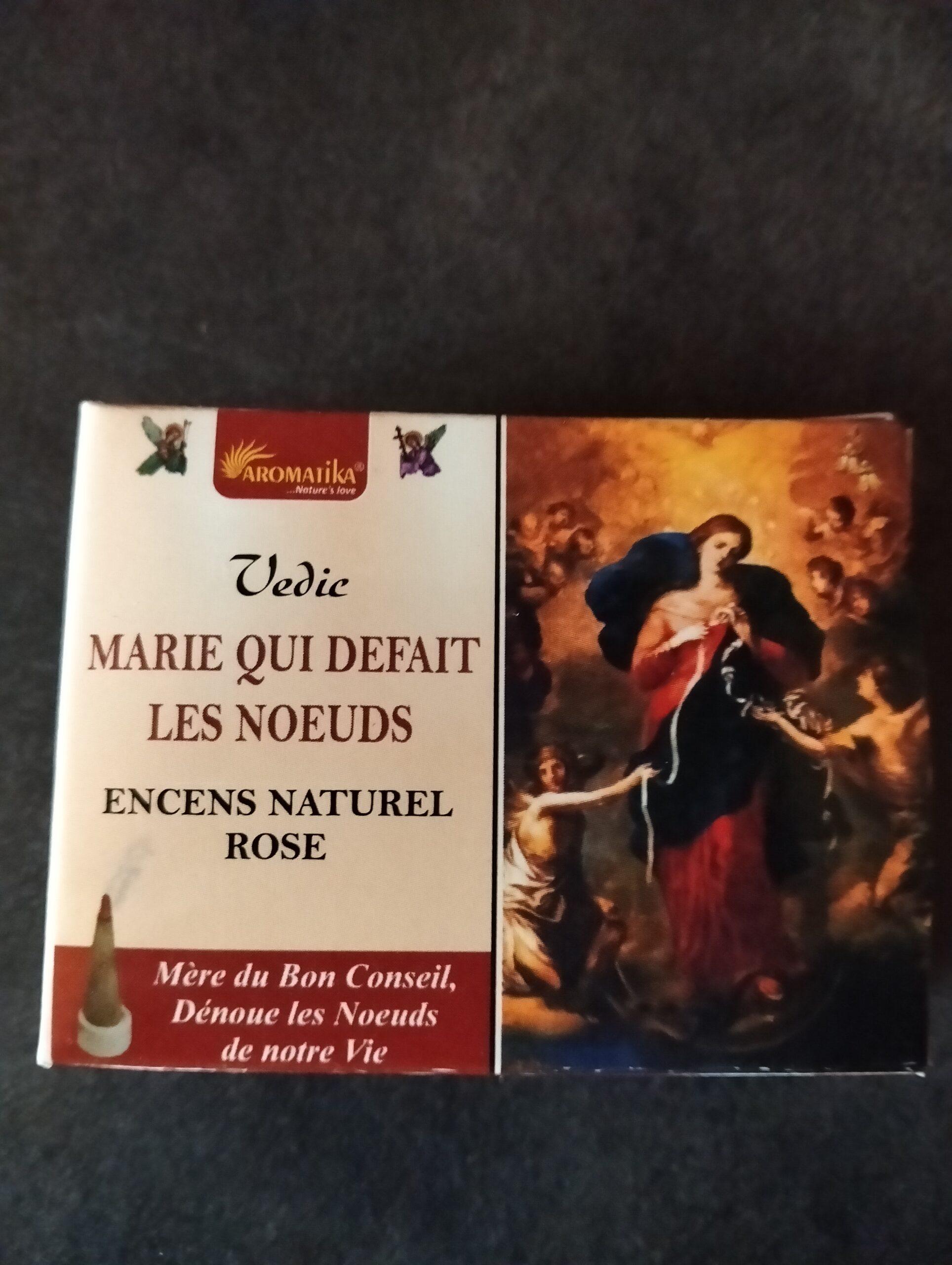 encens saint marie qui défait les noeuds