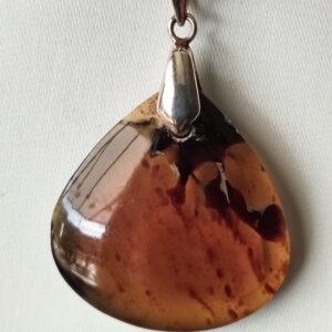 ambre pendentif goutte