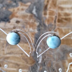 Larimar boucle d'oreille