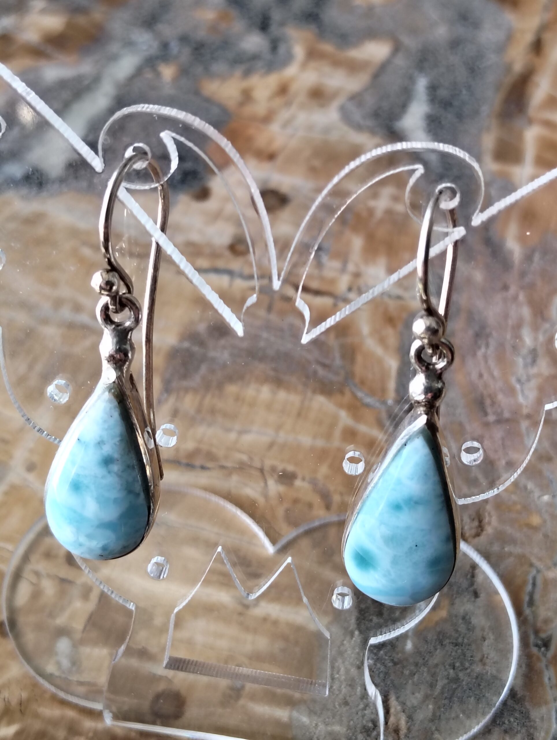 Larimar boucle d'oreille – Image 4