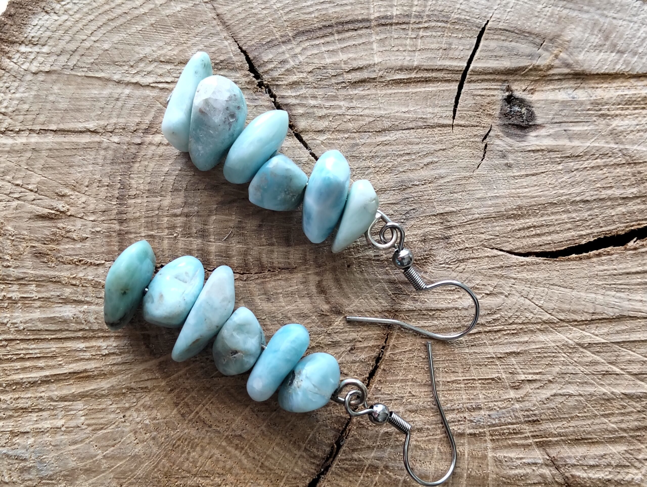 Larimar boucle d'oreille – Image 2