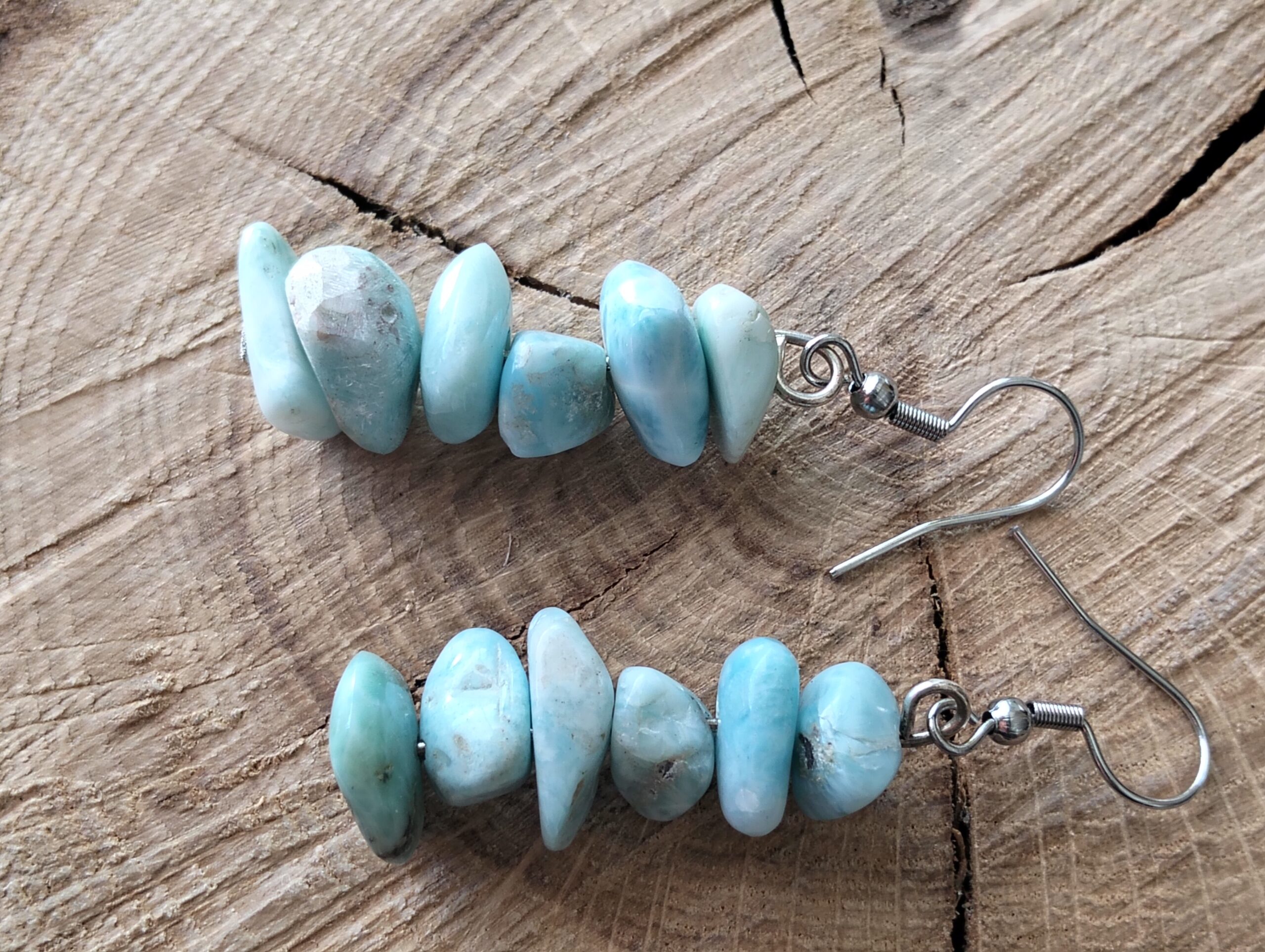 Larimar boucle d'oreille – Image 3