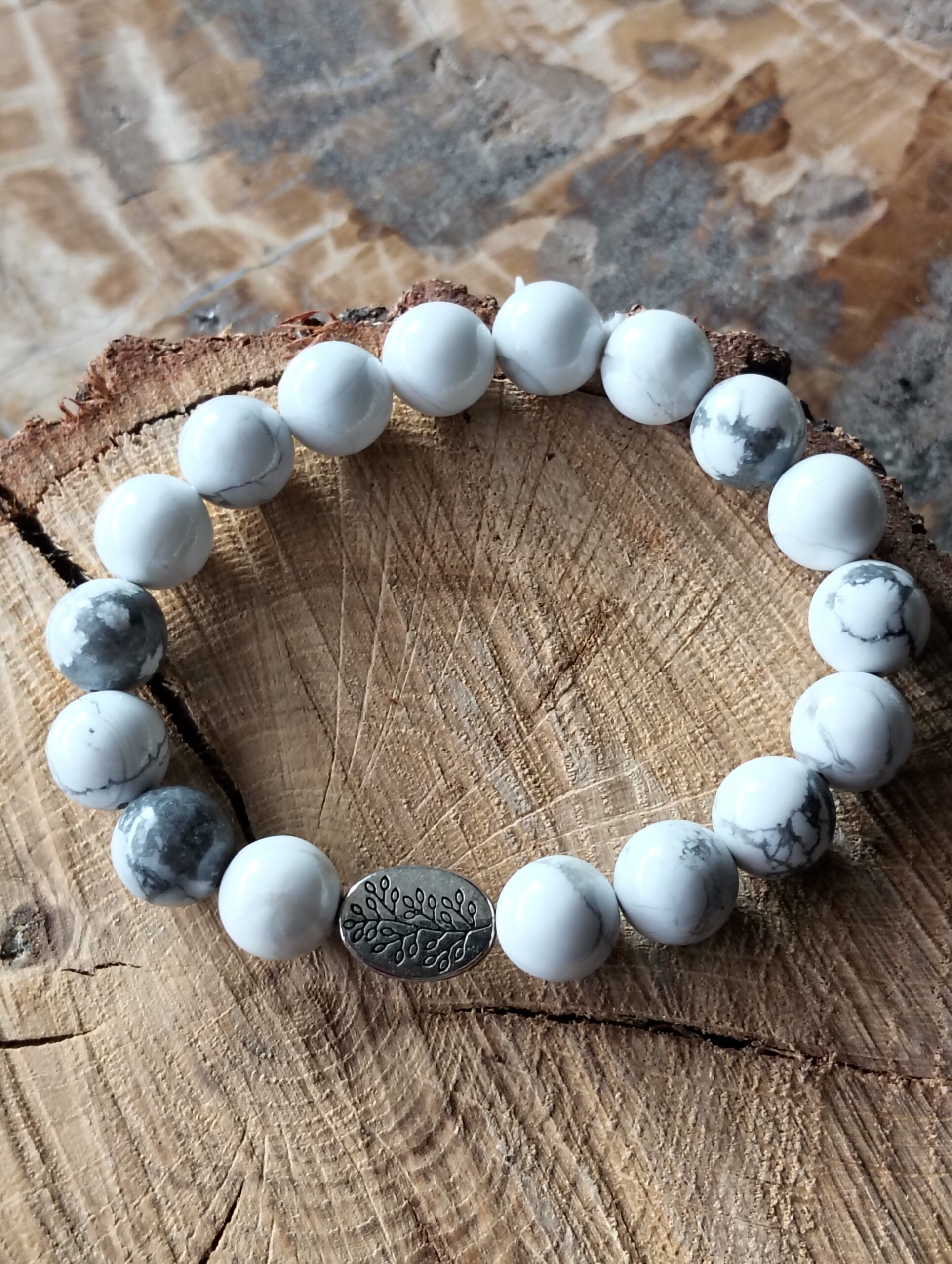 Howlite bracelet