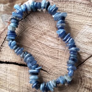 Cyanite bracelet baroque