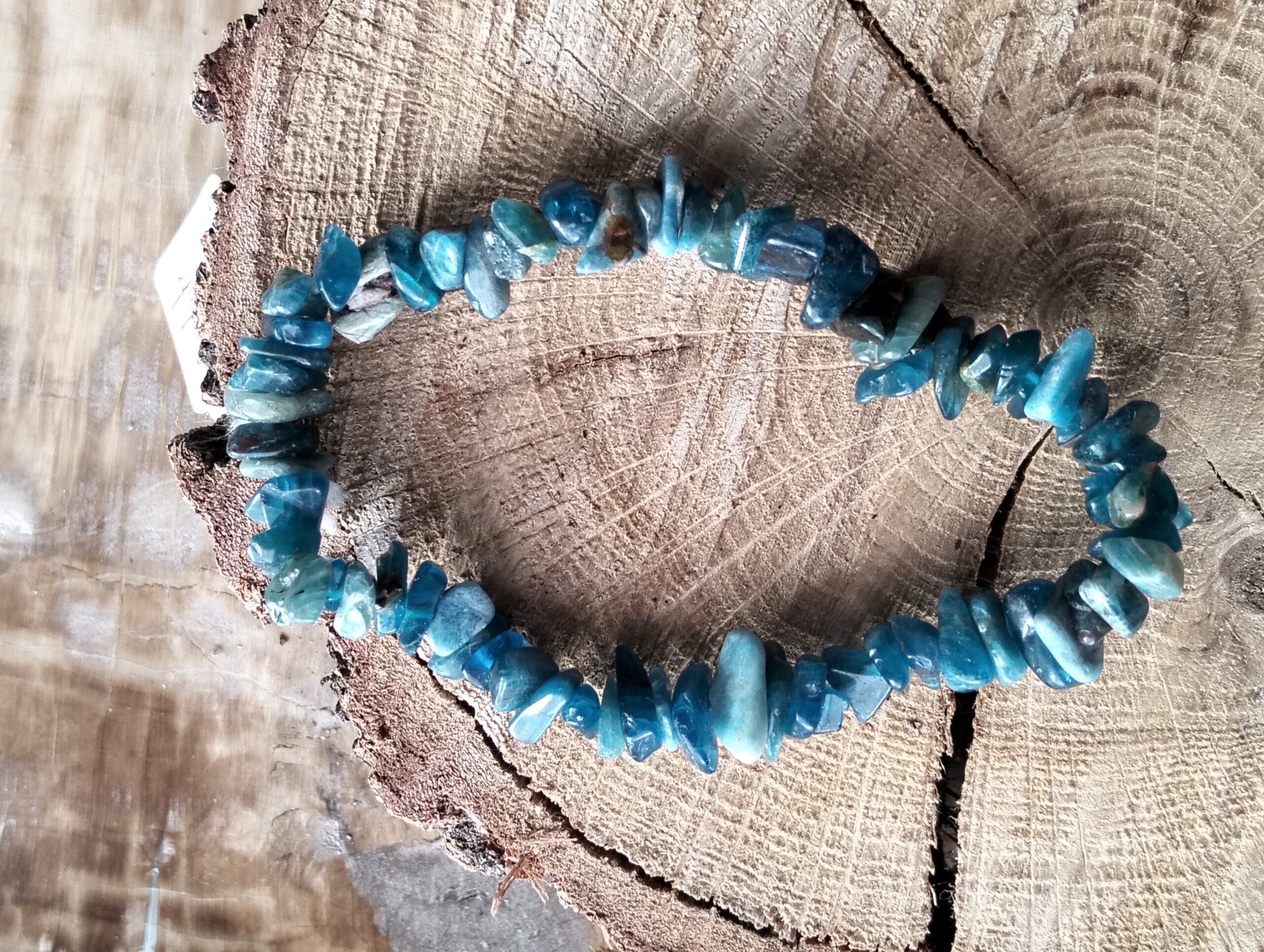 Apatite bracelet baroque