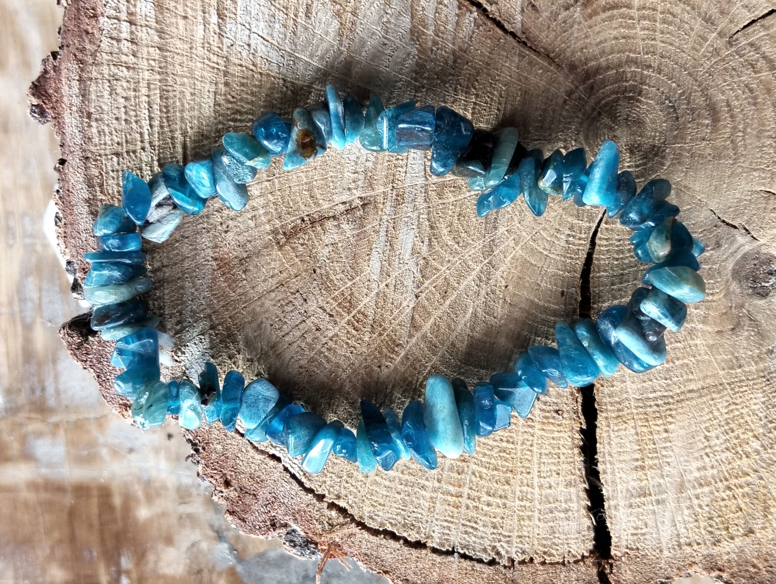 Apatite bracelet baroque – Image 2