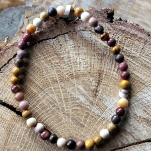 Jaspe mokaïte bracelet